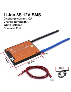BMS DALY 3S 12V 30A