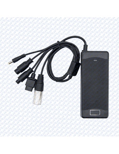 CARGADOR 48V 2A CONECTOR GX16/GX12/DC5,5mm/XLR/NIU