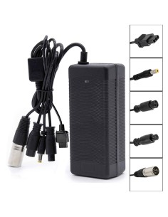 CARGADOR 48V 2A CONECTOR GX16/GX12/DC5,5mm/XLR/NIU
