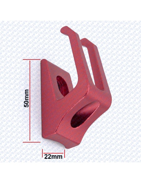 GANCHO METÁLICO PARA XIAOMI (ROJO)