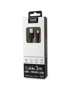 CABLE USB COMPATIBLE COOL UNIVERSAL (MICRO-USB) 3 M 2