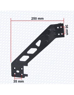 BRAZO UNION CHASIS-MASTIL (DERECHO) KUGOO KIRIN G2 PRO 2
