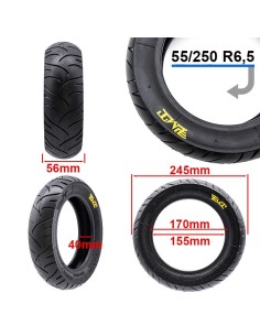 NEUMATICO TUBELESS RADIAL E-FIRE 55/250-6 (10x2,125-6) PMT 2