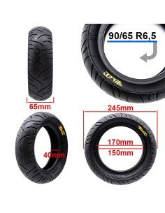 NEUMATICO TUBELESS RADIAL E-FIRE 75/250-6 (10x3-6) PMT 2