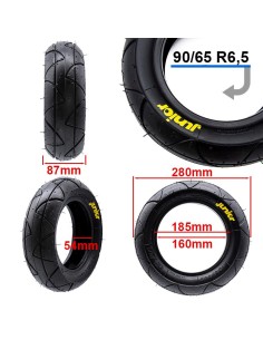 NEUMATICO TUBELESS RADIAL JUNIOR 90/65-6.5 PMT 2
