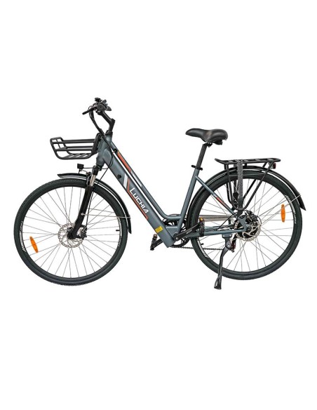 BICICLETA ELECTRICA URBANA ANTARES GRIS 700CC
