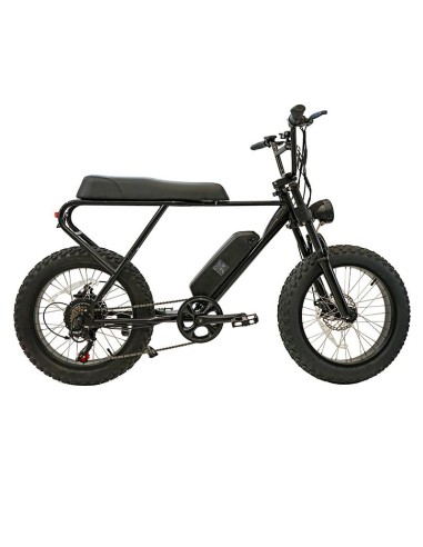 FAT E-BIKE ELECTRICA M20X NEGRA 20" CON FRENOS...