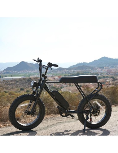 FAT E-BIKE ELECTRICA M20X NEGRA 20" CON FRENOS...