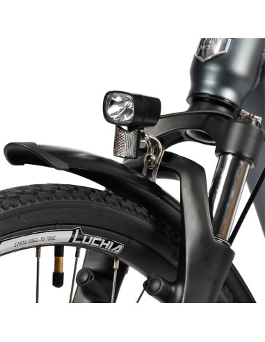 BICICLETA ELECTRICA URBANA ANTARES AZUL 700C