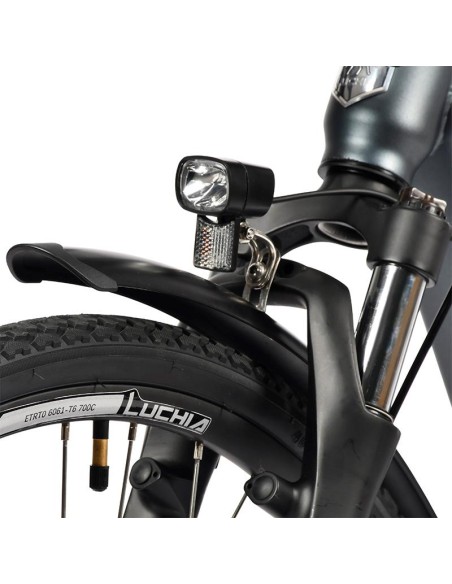BICICLETA ELECTRICA URBANA ANTARES AZUL 700C