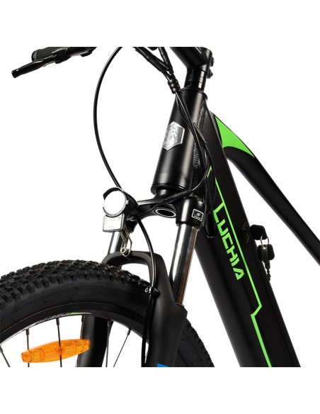 BICICLETA ELECTRICA MTB SPICA ROJA 27.5" CON FRENO HIDRAULICOS