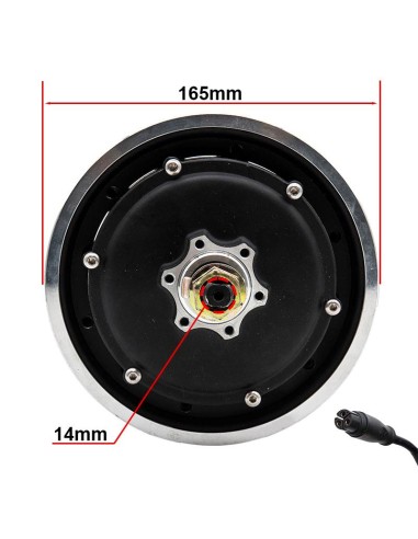 MOTOR 52V 1200W 6.5/B38 KUKIRIN G3 PRO - TRASERO