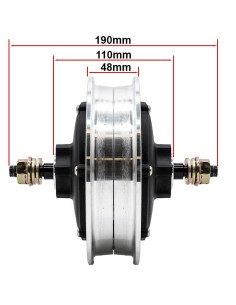 MOTOR 52V 1200W 6.5/B38 KUKIRIN G3 PRO - DELANTERO 2