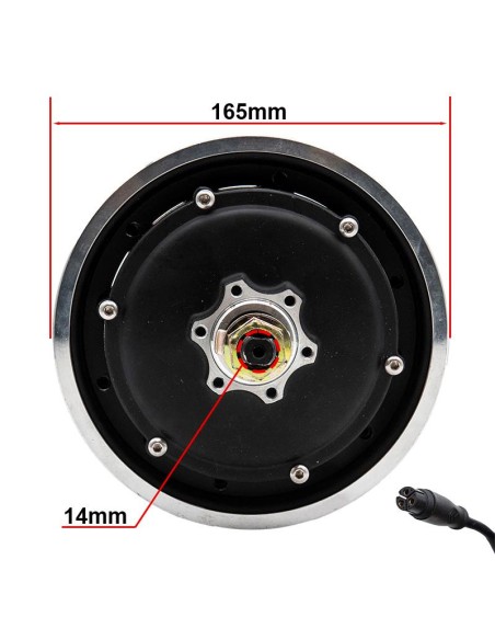 MOTOR 52V 1200W 6.5/B38 KUKIRIN G3 PRO - DELANTERO