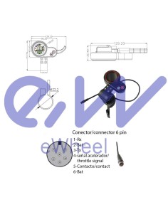 DISPLAY QS-S4 6 PIN CON ACELERADOR DE PULGAR 2