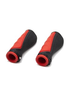 PUÑOS DE SILICONA ERGONOMICOS CON BLOQUEO ROJOS 2