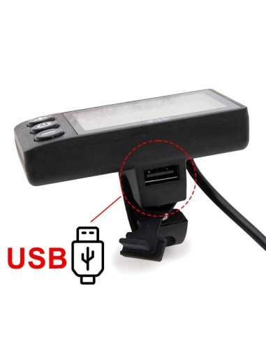 DISPLAY S866 CON CONECTOR WATERPROOF - CON...