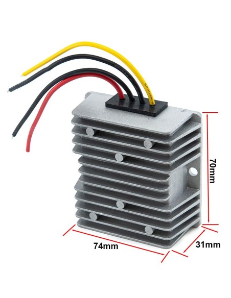 CONVERSOR DC 30-90V A 12V 10A