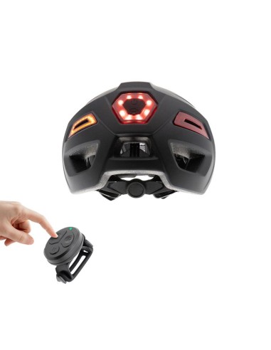 CASCO CP04 NEGRO CON INTERMITENTE