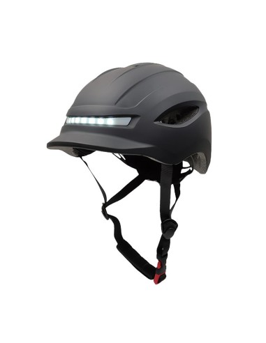 CASCO CP02 CON INTERMITENTE NEGRO TALLA UNICA