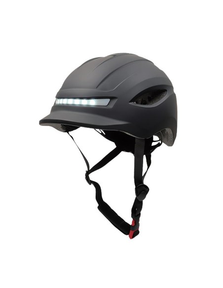 CASCO CP02 CON INTERMITENTE NEGRO TALLA UNICA