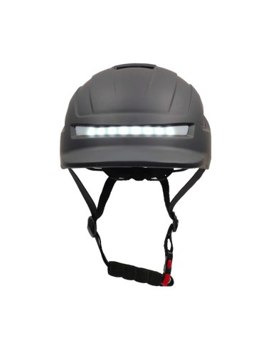 CASCO CP02 CON INTERMITENTE NEGRO TALLA UNICA