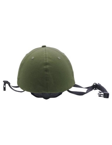 CASCO CON GORRA CP01 VERDE TALLA UNICA