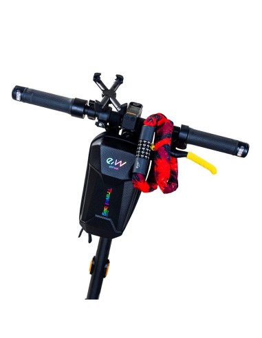CANDADO DE CONTRASEÑA EWLK022 FUNDA TELA ROJA