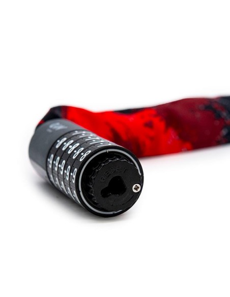 CANDADO DE CONTRASEÑA EWLK022 FUNDA TELA ROJA
