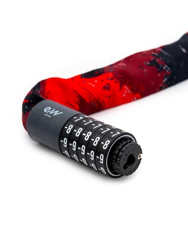 CANDADO DE CONTRASEÑA EWLK022 FUNDA TELA ROJA