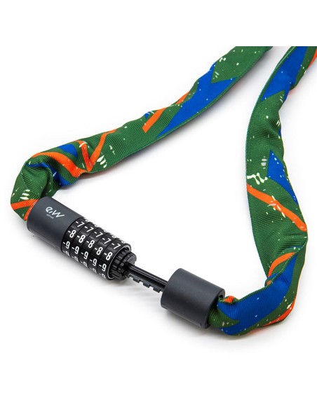 CANDADO DE CONTRASEÑA EWLK022 FUNDA TELA MULTICOLOR