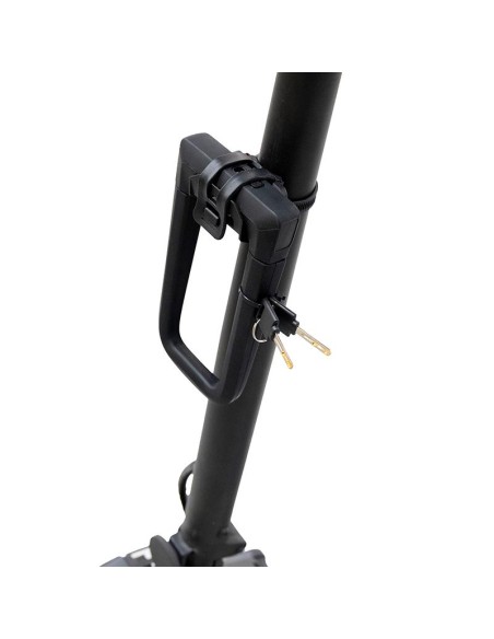 CANDADO EN U DE LLAVE EWLK023 NEGRO