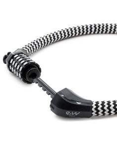 CANDADO DE CONTRASEÑA EWLK025 FUNDA NYLON BLANCO 2