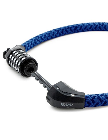 CANDADO DE CONTRASEÑA EWLK025 FUNDA NYLON AZUL