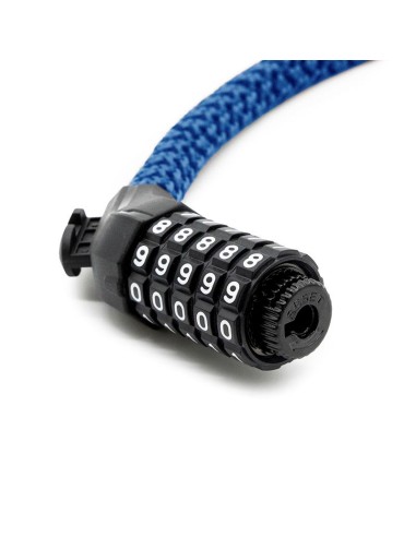 CANDADO DE CONTRASEÑA EWLK025 FUNDA NYLON AZUL