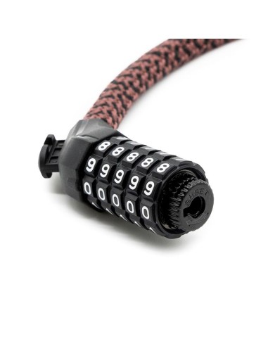 CANDADO DE CONTRASEÑA EWLK025 FUNDA NYLON MARRÓN