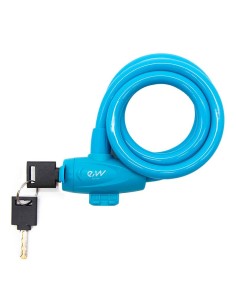 CANDADO DE LLAVE EWLK002 AZUL 2