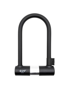 CANDADO EN U LLAVE EWLK021 NEGRO 2