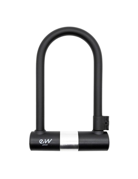 CANDADO EN U LLAVE EWLK021 NEGRO
