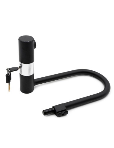 CANDADO EN U LLAVE EWLK021 NEGRO