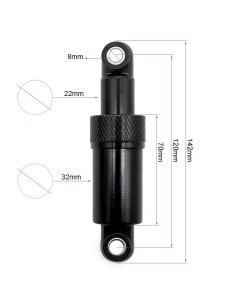 AMORTIGUADOR SUSPENSION TRASERA SMARTGYRO K2 2