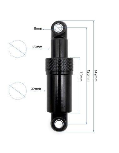 AMORTIGUADOR SUSPENSION TRASERA SMARTGYRO K2