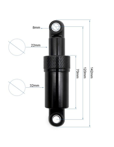 AMORTIGUADOR SUSPENSION TRASERA SMARTGYRO K2