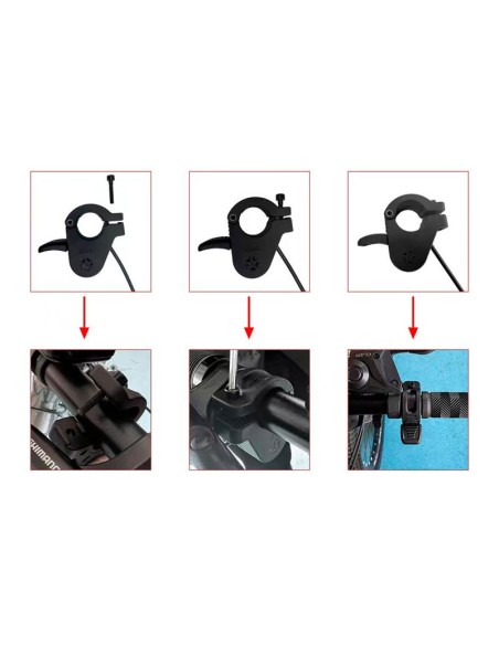 ACELERADOR CON APERTURA COMPLETA CON CONECTOR 25 CM