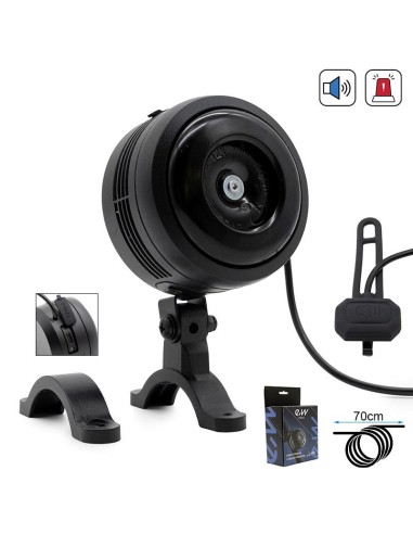 CLAXON CON ALARMA ALTA POTENCIA EWHEEL -70dB