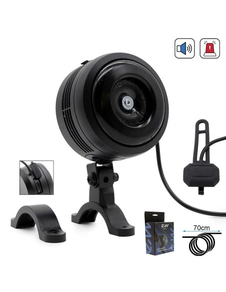 CLAXON CON ALARMA ALTA POTENCIA EWHEEL -70dB