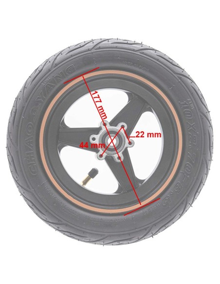 LLANTA DE 6.5" Y BISEL 47MM SMARGYRO SPEEDWAY Y ROCKWAY