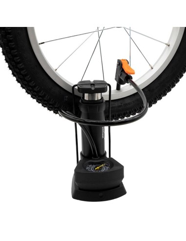 INFLADOR DE PIE CON MANOMETRO - EWHEEL