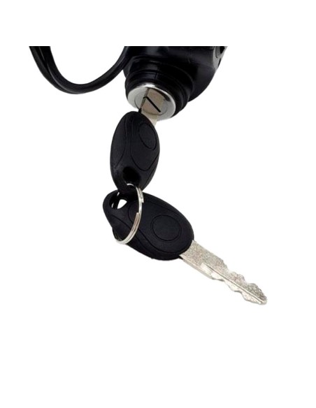 LLAVE DE CONTACTO CON VOLTIMETRO - CONECTOR SM