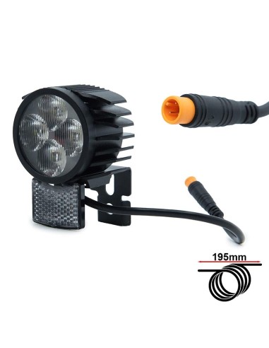 FARO DE LED CON CLAXON D-032 30-72V PARA SMARTGYRO